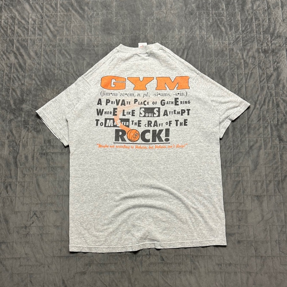 Vintage y2k Gym Rat Workout Funny Joke Shirt‎